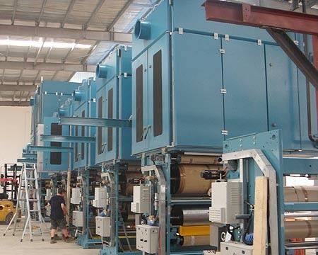 Second Hand SPGPrints Vinyl PVC Wallpaper Wallcovering Machine Production Line